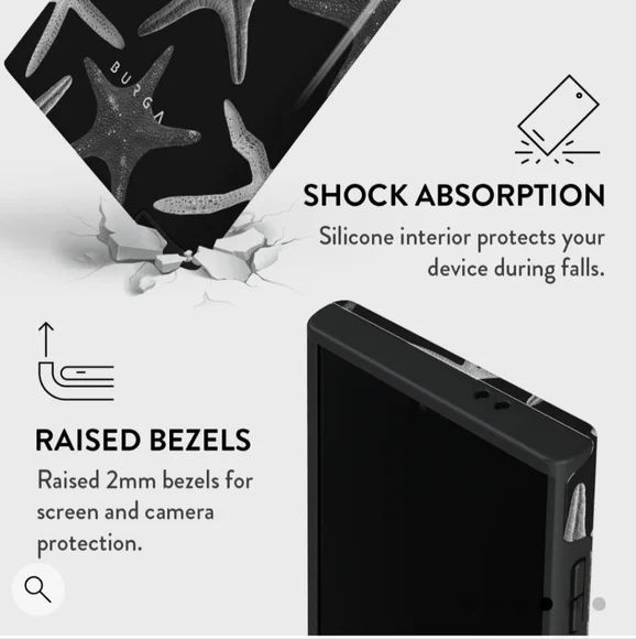 BURGA Samsung Galaxy S24 Midnight Ocean Phone Case - Picture 4 of 5